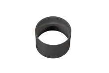 Rørmuffe grå plast, Ø75 mm